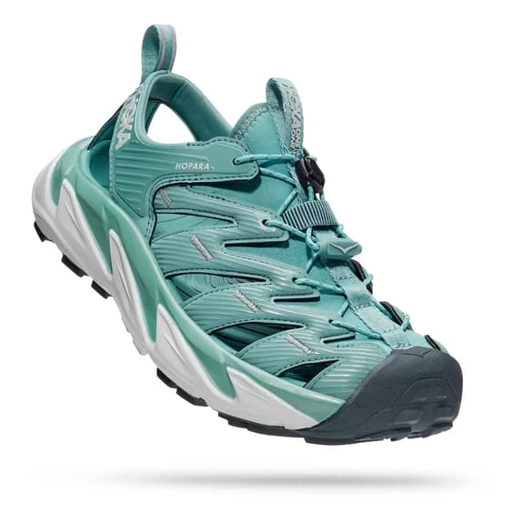 HOKA Hopara Sandals Light Blue White Women 4 HOKA Hopara Sandals Light Blue White Women - Image 4