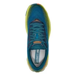 HOKA Torrent 2 Shoes Blue Yellow -Hoka hk 1110496 bce 005