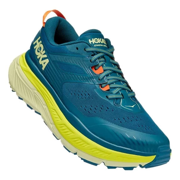 HOKA Stinson ATR 6 Shoes Blue Yellow 1 HOKA Stinson ATR 6 Shoes Blue Yellow