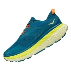 HOKA Stinson ATR 6 Shoes Blue Yellow 9 HOKA Stinson ATR 6 Shoes Blue Yellow -Hoka hk 1110506 bcb 004