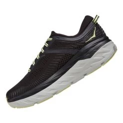 HOKA Bondi 7 Shoes Black Yellow -Hoka hk 1110518 bgb 004