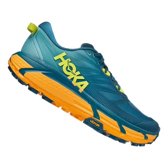 HOKA Mafate Speed 3 Shoes Orange Blue 2 HOKA Mafate Speed 3 Shoes Orange Blue - Image 2