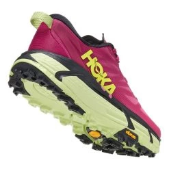 HOKA Mafate Speed 3 Shoes Fuchsia Yellow Women -Hoka hk 1113531 ffb 003