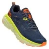 HOKA Challenger ATR 6 Gore-Tex Shoes Navy Blue Orange Yellow