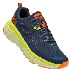 HOKA Challenger ATR 6 Gore-Tex Shoes Navy Blue Orange Yellow