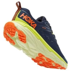 HOKA Challenger ATR 6 Gore-Tex Shoes Navy Blue Orange Yellow -Hoka hk 1116876 osb 003
