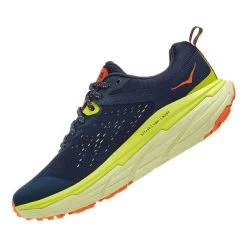 HOKA Challenger ATR 6 Gore-Tex Shoes Navy Blue Orange Yellow -Hoka hk 1116876 osb 004