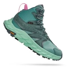 HOKA Anacapa Mid GORE-TEX Boots Dark Green Pink Women
