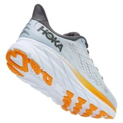 HOKA Clifton 8 Shoes Light Blue Orange Black -Hoka hk 1119393 bfp 003