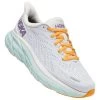 HOKA Clifton 8 Shoes White Orange Women