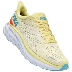 HOKA Clifton 8 Shoes Yellow Women