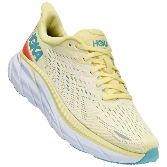 HOKA Clifton 8 Shoes Yellow Women 1 HOKA Clifton 8 Shoes Yellow Women