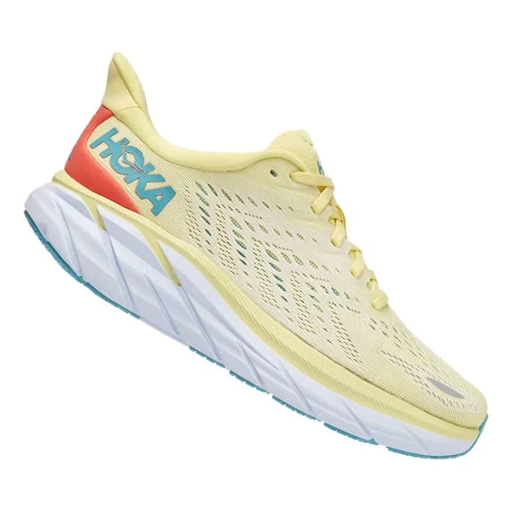 HOKA Clifton 8 Shoes Yellow Women 2 HOKA Clifton 8 Shoes Yellow Women - Image 2