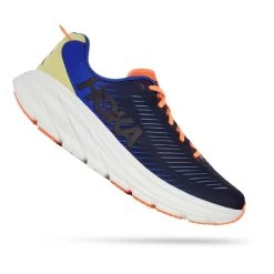 HOKA Rincon 3 Shoes Dark Blue White Yellow