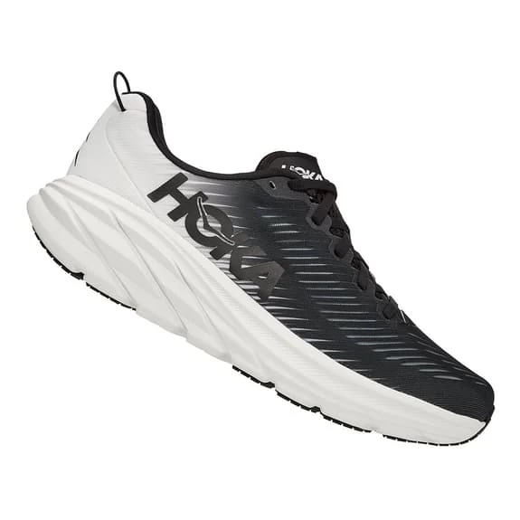 HOKA Rincon 3 Shoes Black White 2 HOKA Rincon 3 Shoes Black White - Image 2
