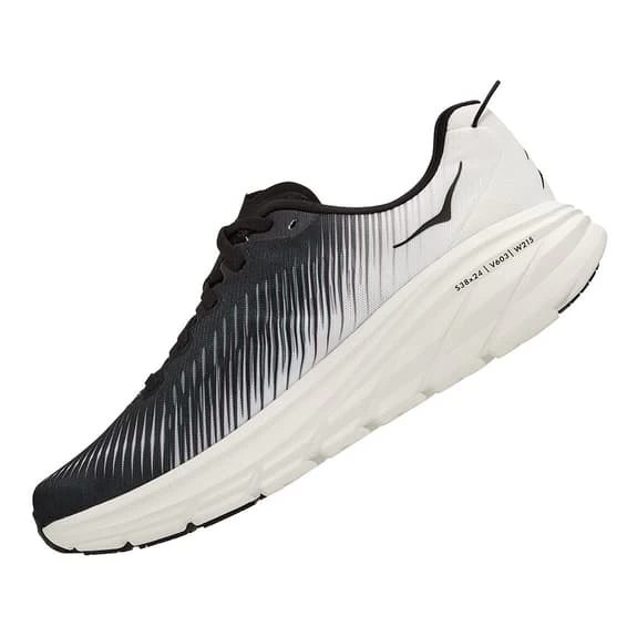 HOKA Rincon 3 Shoes Black White 4 HOKA Rincon 3 Shoes Black White - Image 4