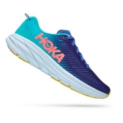 HOKA Rincon 3 Shoes Dark Blue Dark Pink White Women