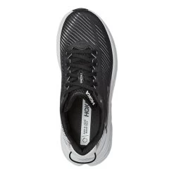 HOKA Rincon 3 Shoes Black White Women 10 HOKA Rincon 3 Shoes Black White Women -Hoka hk 1119396 bwht 005