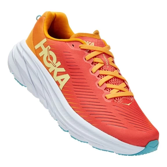 HOKA Rincon 3 Shoes Orange Women 1 HOKA Rincon 3 Shoes Orange Women