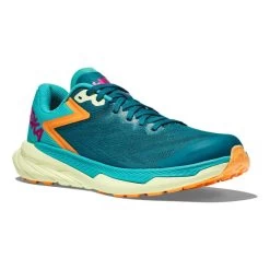 HOKA Zinal Shoes Green Turquoise Orange Fuchsia 11 HOKA Zinal Shoes Green Turquoise Orange Fuchsia -Hoka hk 1119399 dlc 006