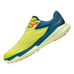 HOKA Zinal Shoes Yellow Blue -Hoka hk 1119399 epb 004