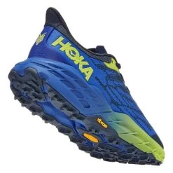 HOKA Speedgoat 5 Running Shoes Blue Yellow -Hoka hk 1123157 osb 003