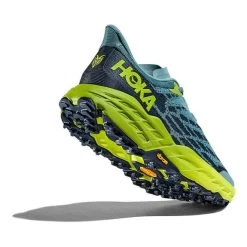 HOKA Speedgoat 5 Shoes Grey Fluorescent Yellow -Hoka hk 1123157 sbd 004