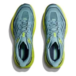 HOKA Speedgoat 5 Shoes Grey Fluorescent Yellow -Hoka hk 1123157 sbd 006