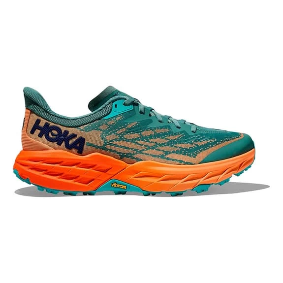 HOKA Speedgoat 5 Shoes Fluorescent Green Orange 1 HOKA Speedgoat 5 Shoes Fluorescent Green Orange