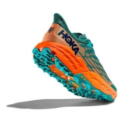 HOKA Speedgoat 5 Shoes Fluorescent Green Orange 10 HOKA Speedgoat 5 Shoes Fluorescent Green Orange -Hoka hk 1123157 tmo 004