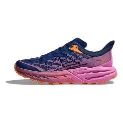 HOKA Speedgoat 5 Shoes Lilac Light Pink Orange Women -Hoka hk 1123158 bbc 002