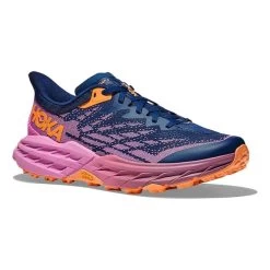 HOKA Speedgoat 5 Shoes Lilac Light Pink Orange Women -Hoka hk 1123158 bbc 005