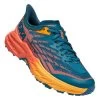 HOKA Speedgoat 5 Shoes Dark Blue Orange Women