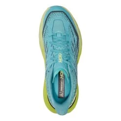HOKA Speedgoat 5 Shoes Light Blue Yellow Women -Hoka hk 1123158 csg 005