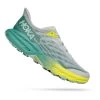 HOKA Speedgoat 5 Shoes Green Grey Yellow Women
