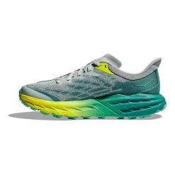 HOKA Speedgoat 5 Shoes Green Grey Yellow Women 8 HOKA Speedgoat 5 Shoes Green Grey Yellow Women -Hoka hk 1123158 mtl 002 1
