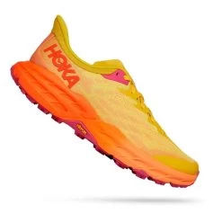 HOKA Speedgoat 5 Shoes Yellow Orange Women