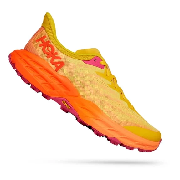 HOKA Speedgoat 5 Shoes Yellow Orange Women 1 HOKA Speedgoat 5 Shoes Yellow Orange Women