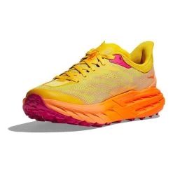 HOKA Speedgoat 5 Shoes Yellow Orange Women 10 HOKA Speedgoat 5 Shoes Yellow Orange Women -Hoka hk 1123158 pfm 003