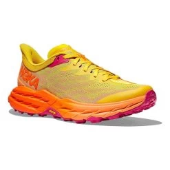 HOKA Speedgoat 5 Shoes Yellow Orange Women 9 HOKA Speedgoat 5 Shoes Yellow Orange Women -Hoka hk 1123158 pfm 005