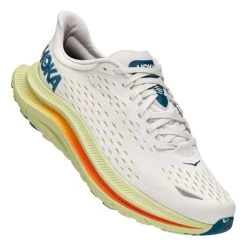 HOKA Kawana Shoes White Yellow Orange