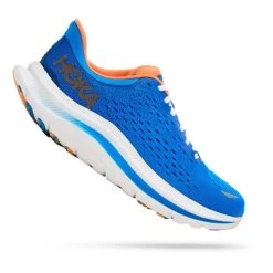 HOKA Kawana Shoes Navy Blue White Orange