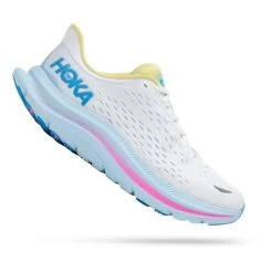 HOKA Kawana Shoes White Blue Pink Women