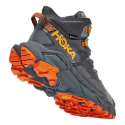 HOKA Trail Code Gore-Tex Boots Grey Orange -Hoka hk 1123165 cpo 003