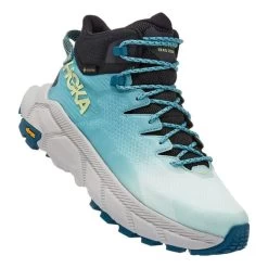HOKA Trail Code Gore-Tex Boots Light Blue White Women