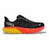 HOKA Arahi 6 Shoes Black Yellow Red