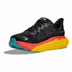 HOKA Arahi 6 Shoes Black Yellow Red -Hoka hk 1123194 bfl 003