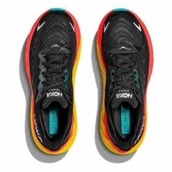 HOKA Arahi 6 Shoes Black Yellow Red -Hoka hk 1123194 bfl 006