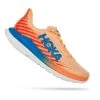 HOKA Mach 5 Shoes Cream Orange Navy Blue