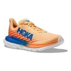 HOKA Mach 5 Shoes Cream Orange Navy Blue -Hoka hk 1127893 ivo 004
